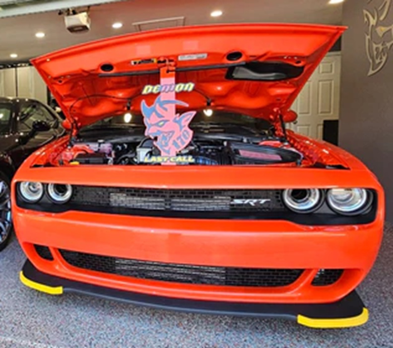 3D Demon Hood Prop 15-up Dodge Challenger